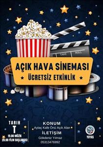 Açık Hava Sinema Organizasyonu